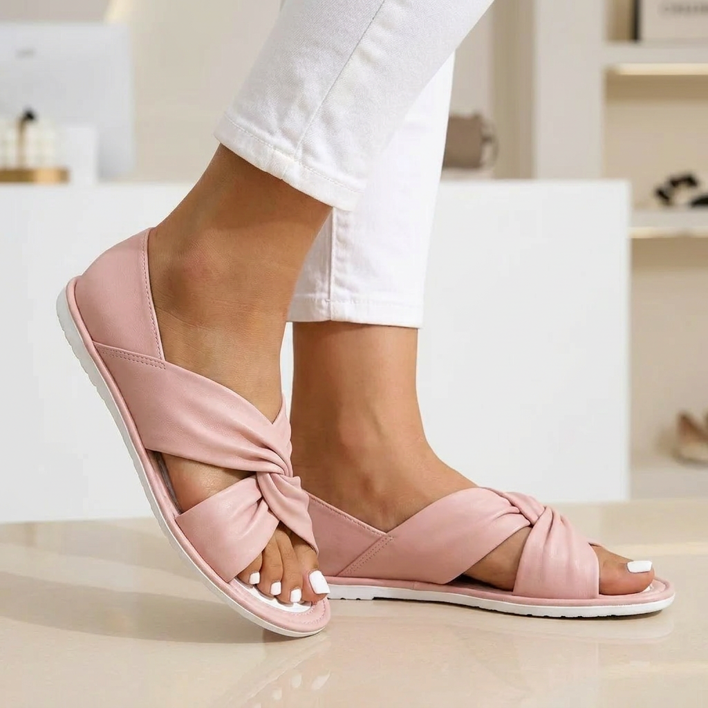 Sancia™ Cushioned PU Sandals