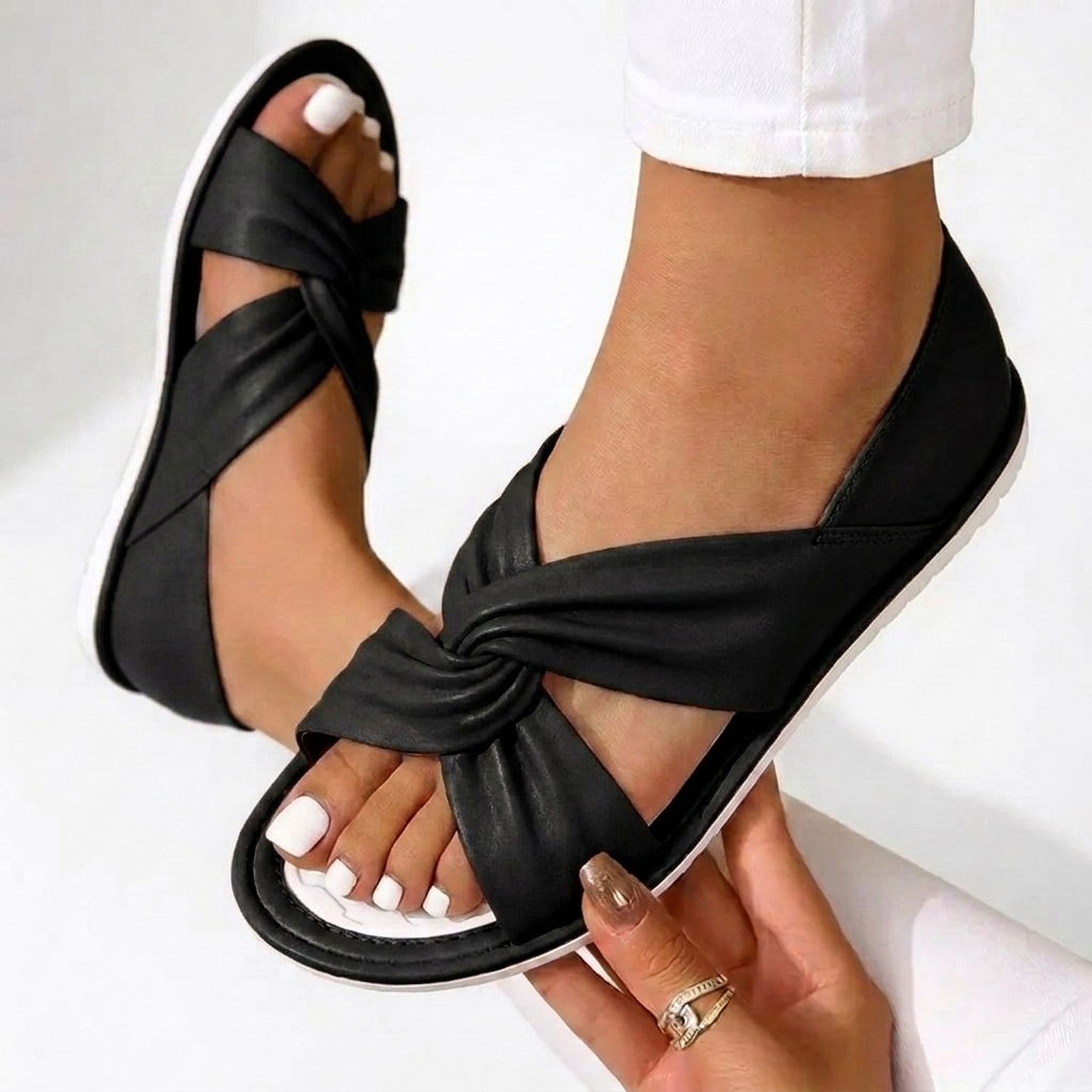Sancia™ Cushioned PU Sandals