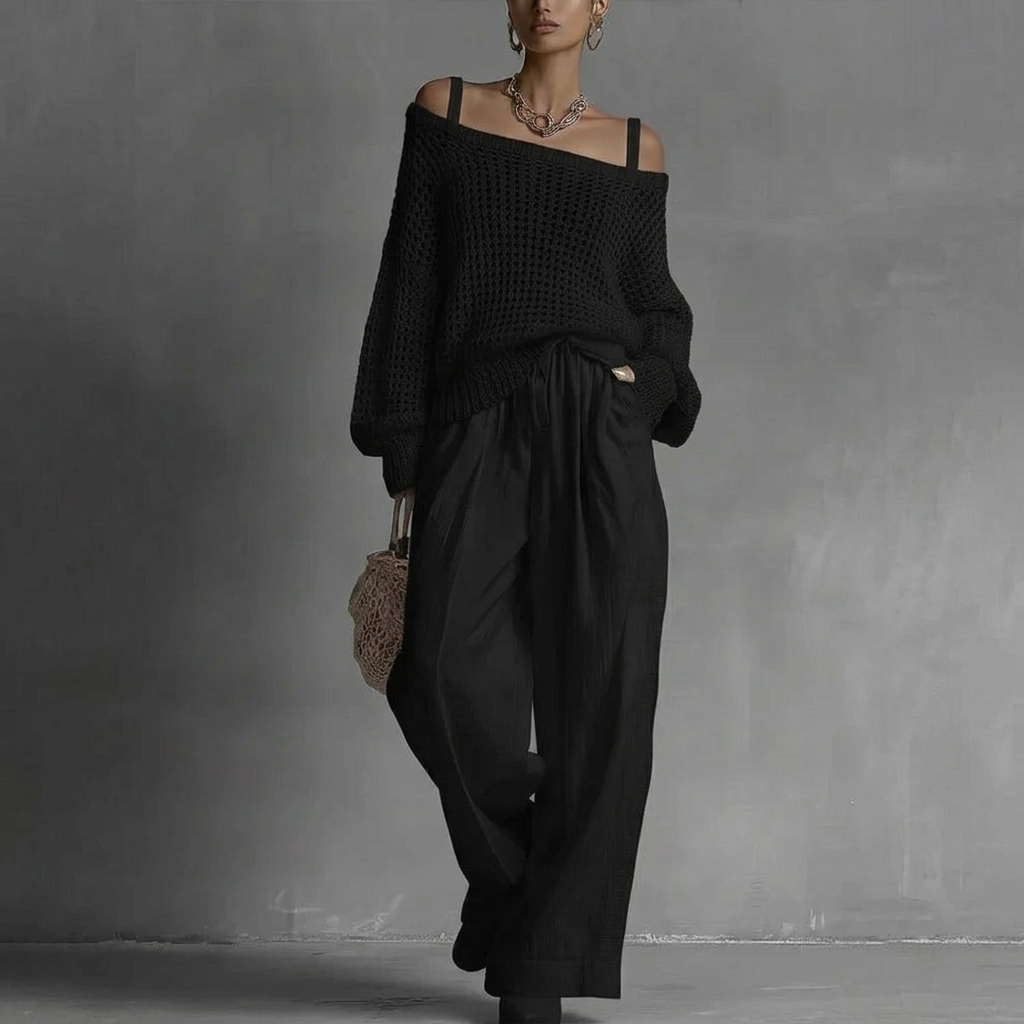 Alfhild™ Off-Shoulder Two-Piece Set