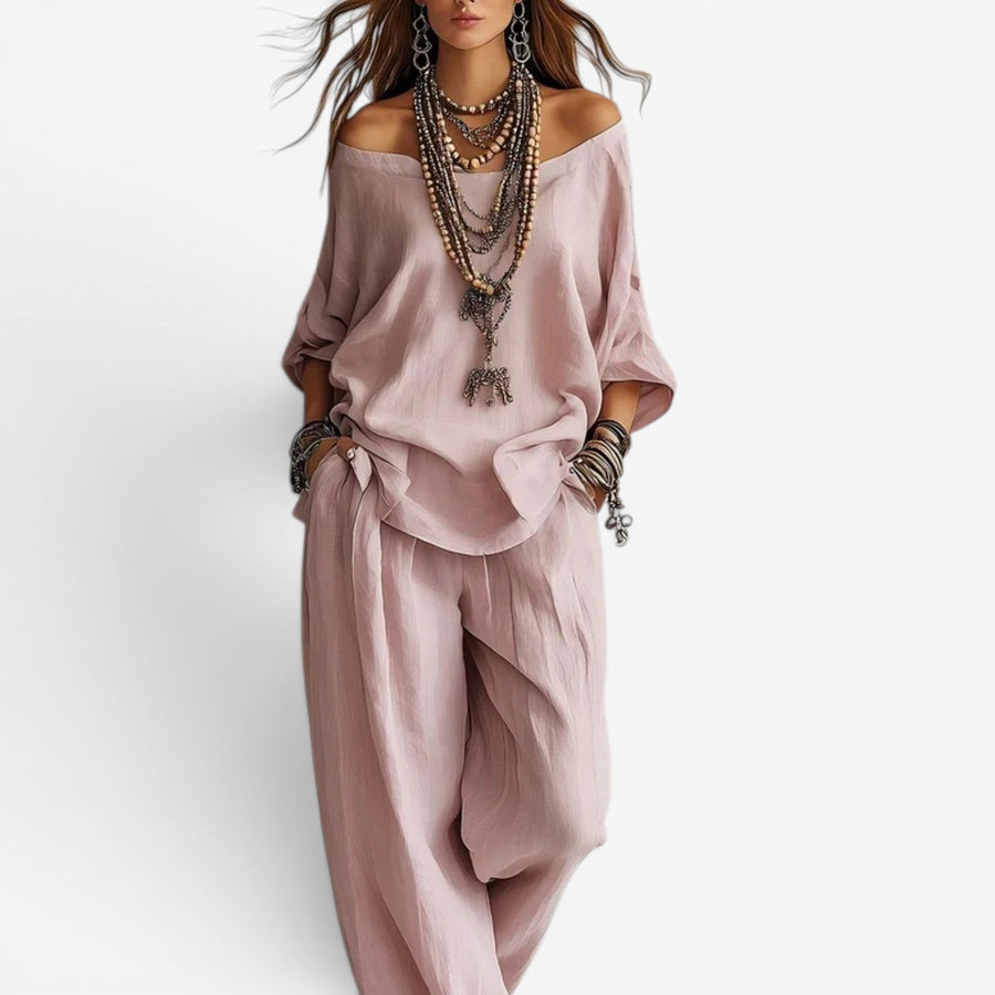 Bettany™ Off-Shoulder Two-Piece Set