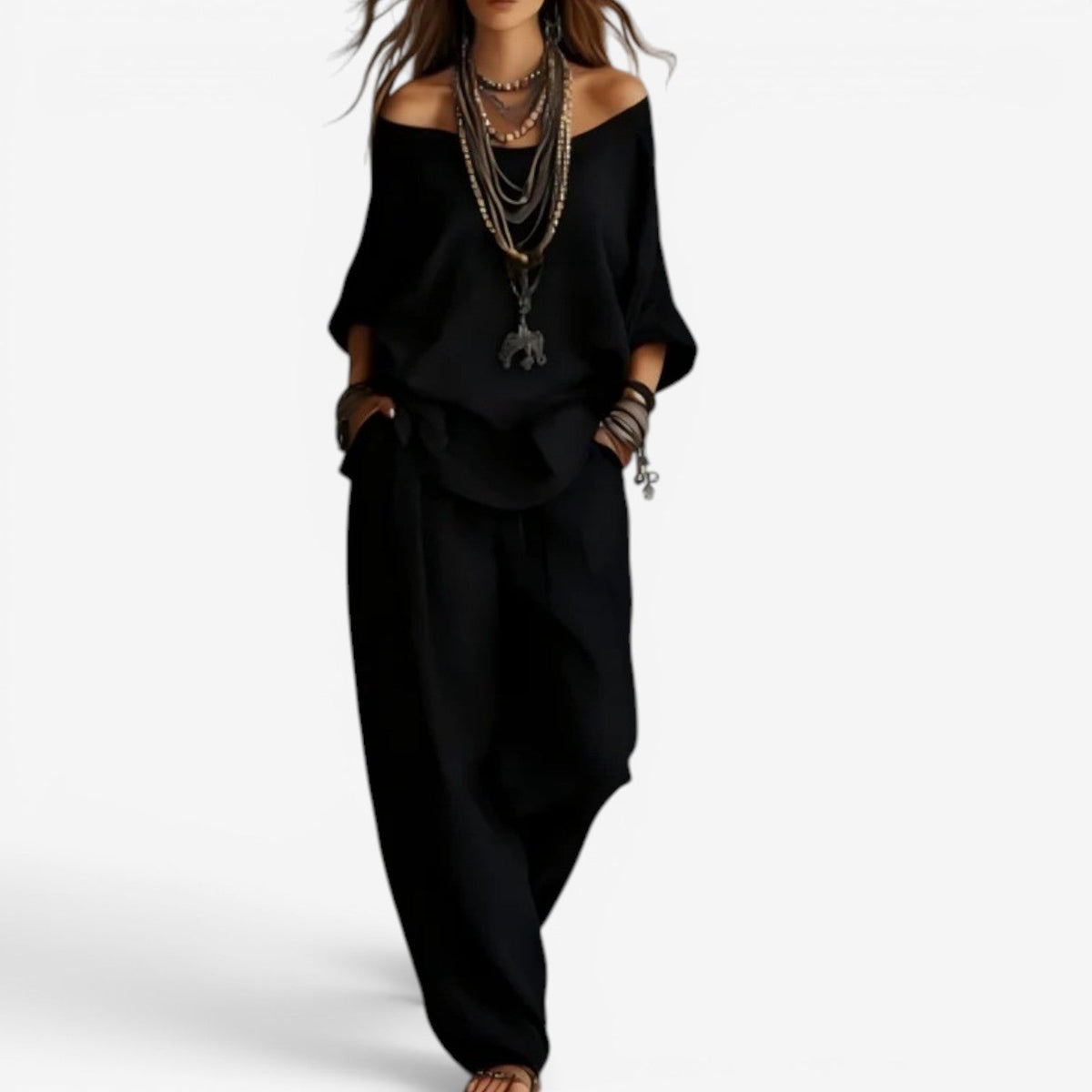 Bettany™ Off-Shoulder Two-Piece Set