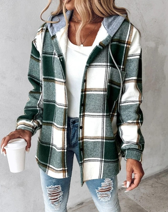 Olive™ Printed Pocket Hoodie