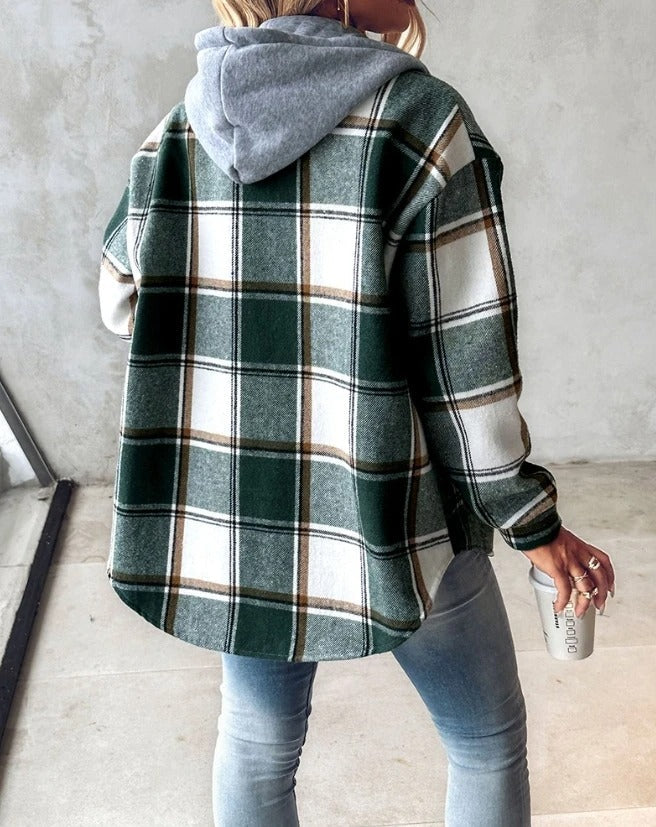 Olive™ Printed Pocket Hoodie