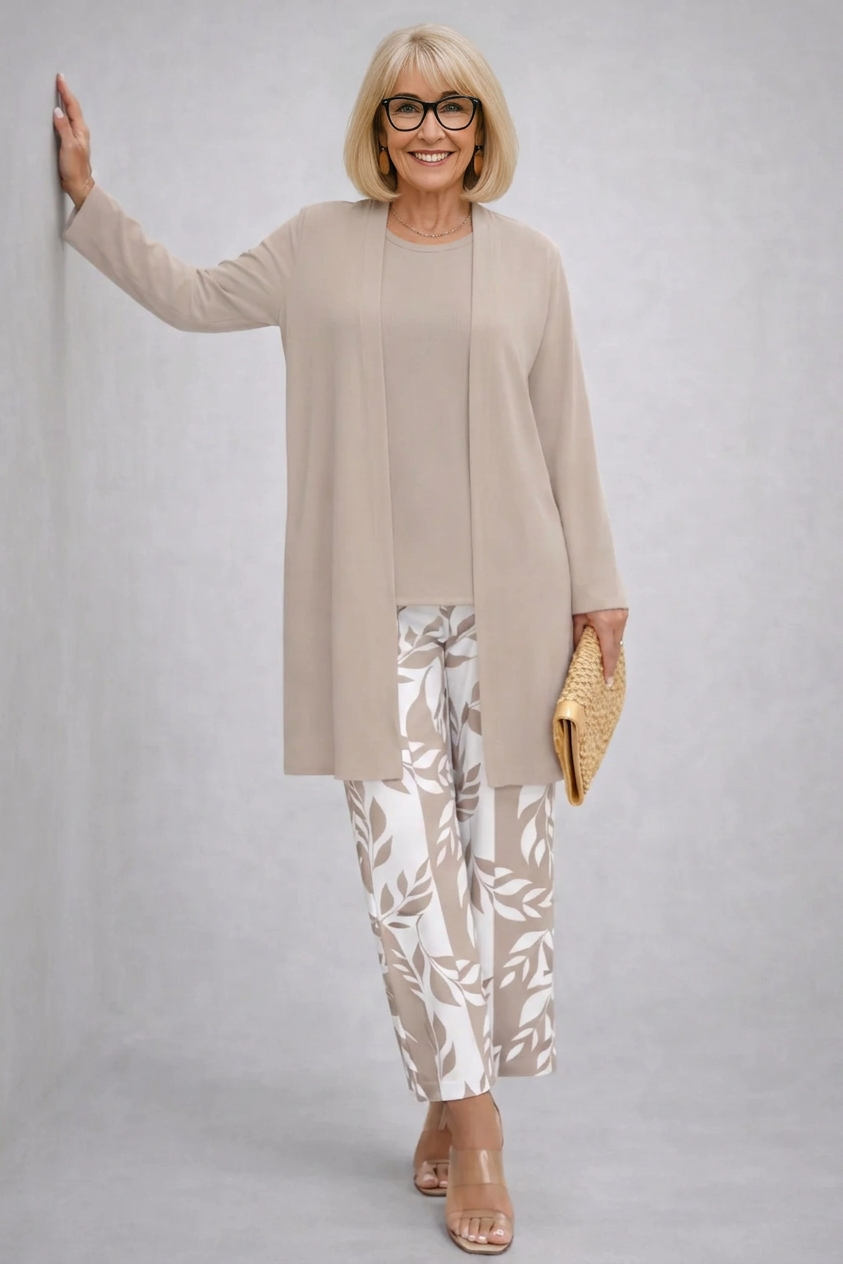 Ercelina™ Three-Piece Cardigan Set