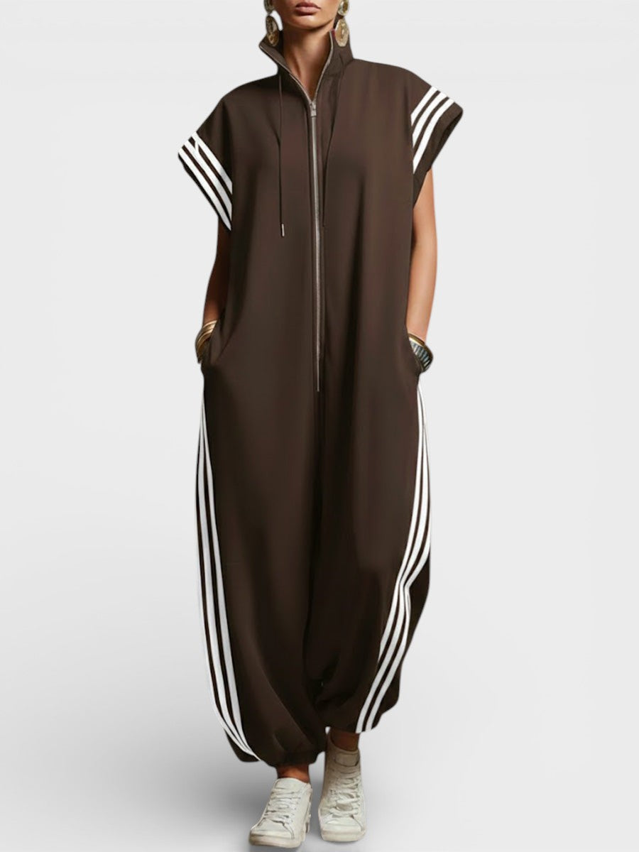 Cassiopeia™ Zip Neck Jumpsuit