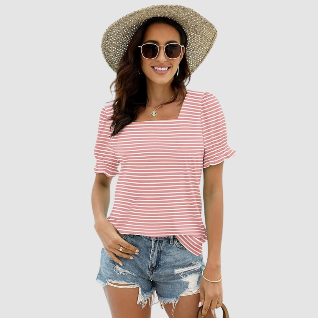 Justina™ Square Neck Top