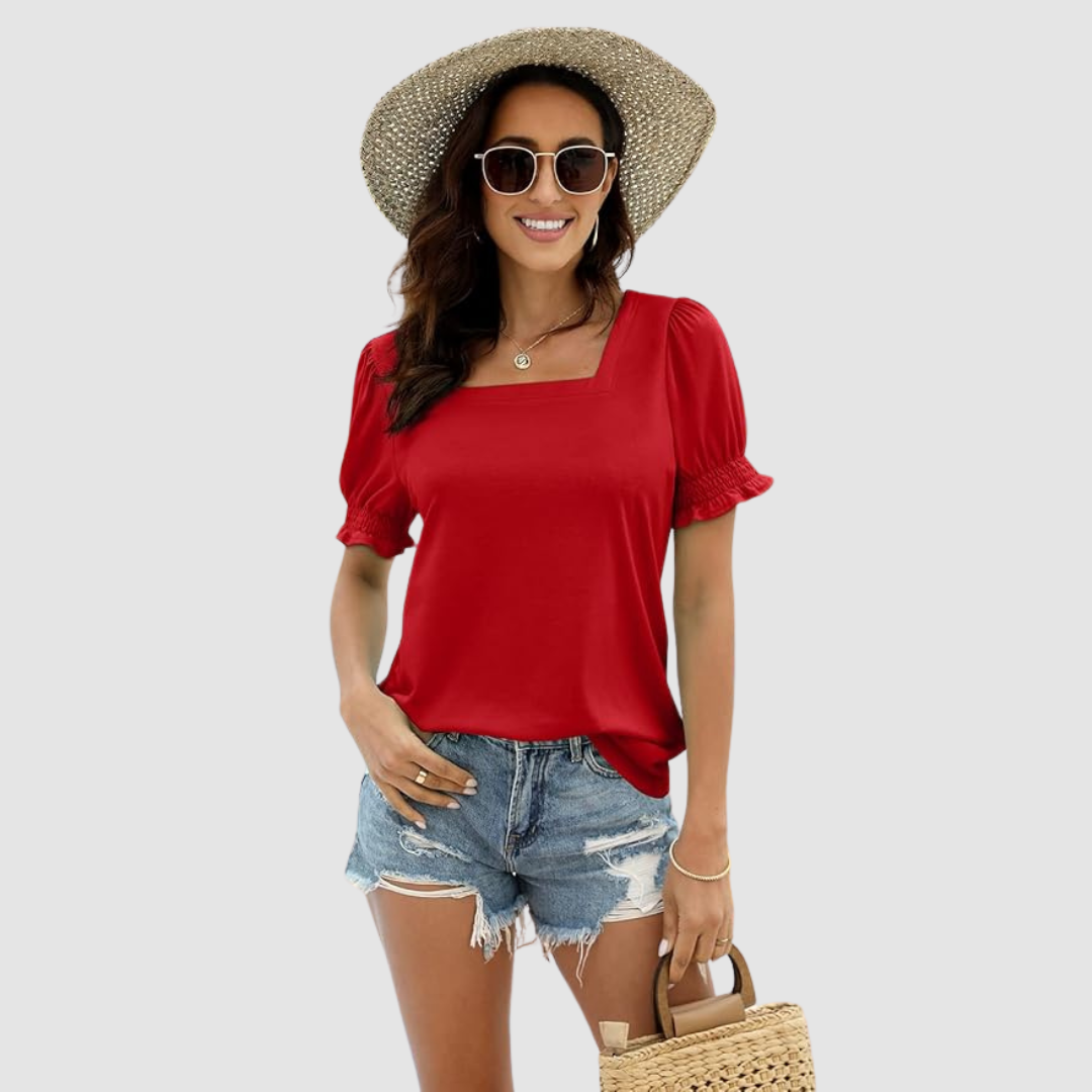 Justina™ Square Neck Top