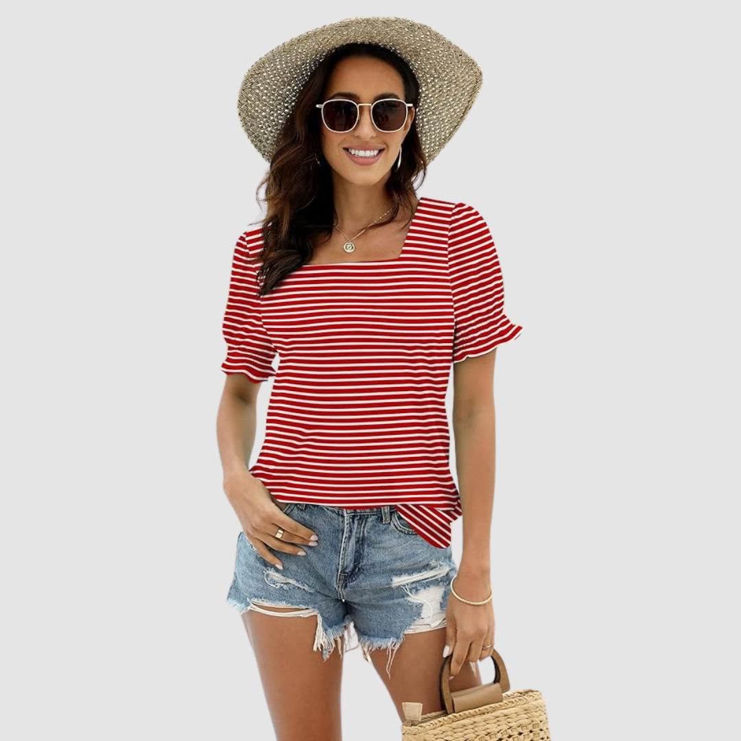Justina™ Square Neck Top