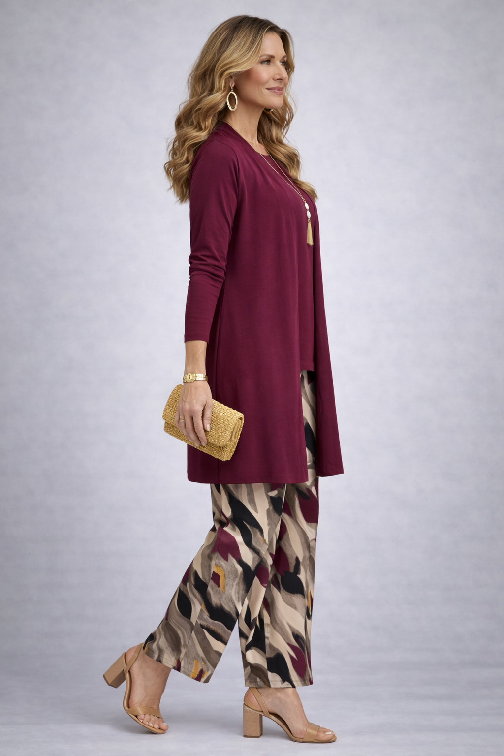 Eleodora™ Purple Three-Piece Set