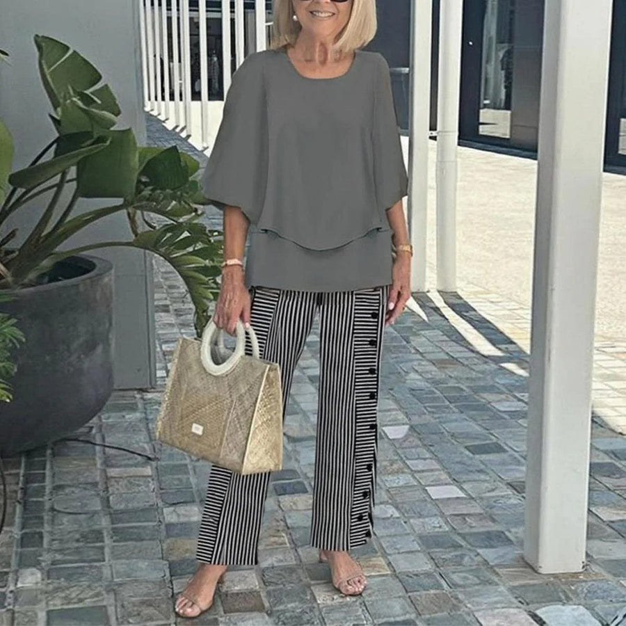 Bonaventura™ Wide-Leg Two-Piece Set