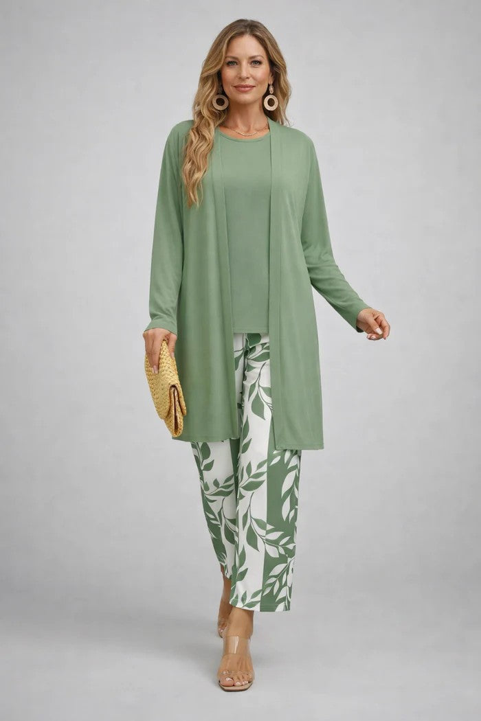 Cybilla™ Printed Three-Piece Set
