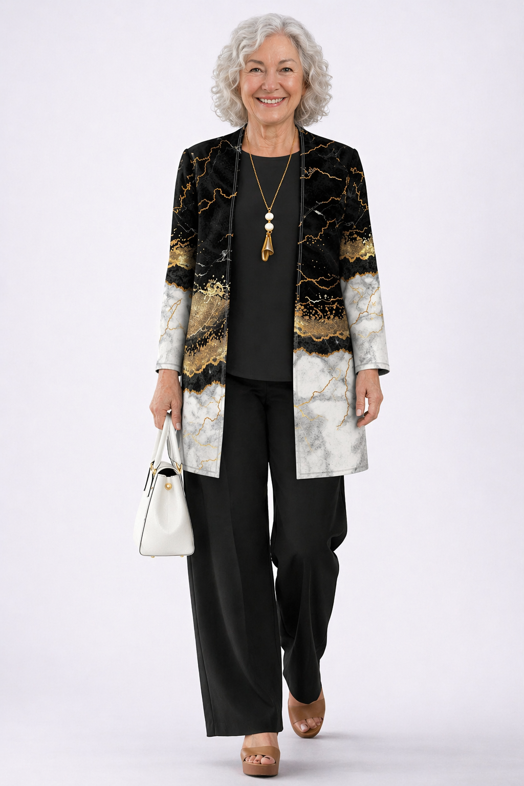 Ebonique™ Patterned Three-Piece Set