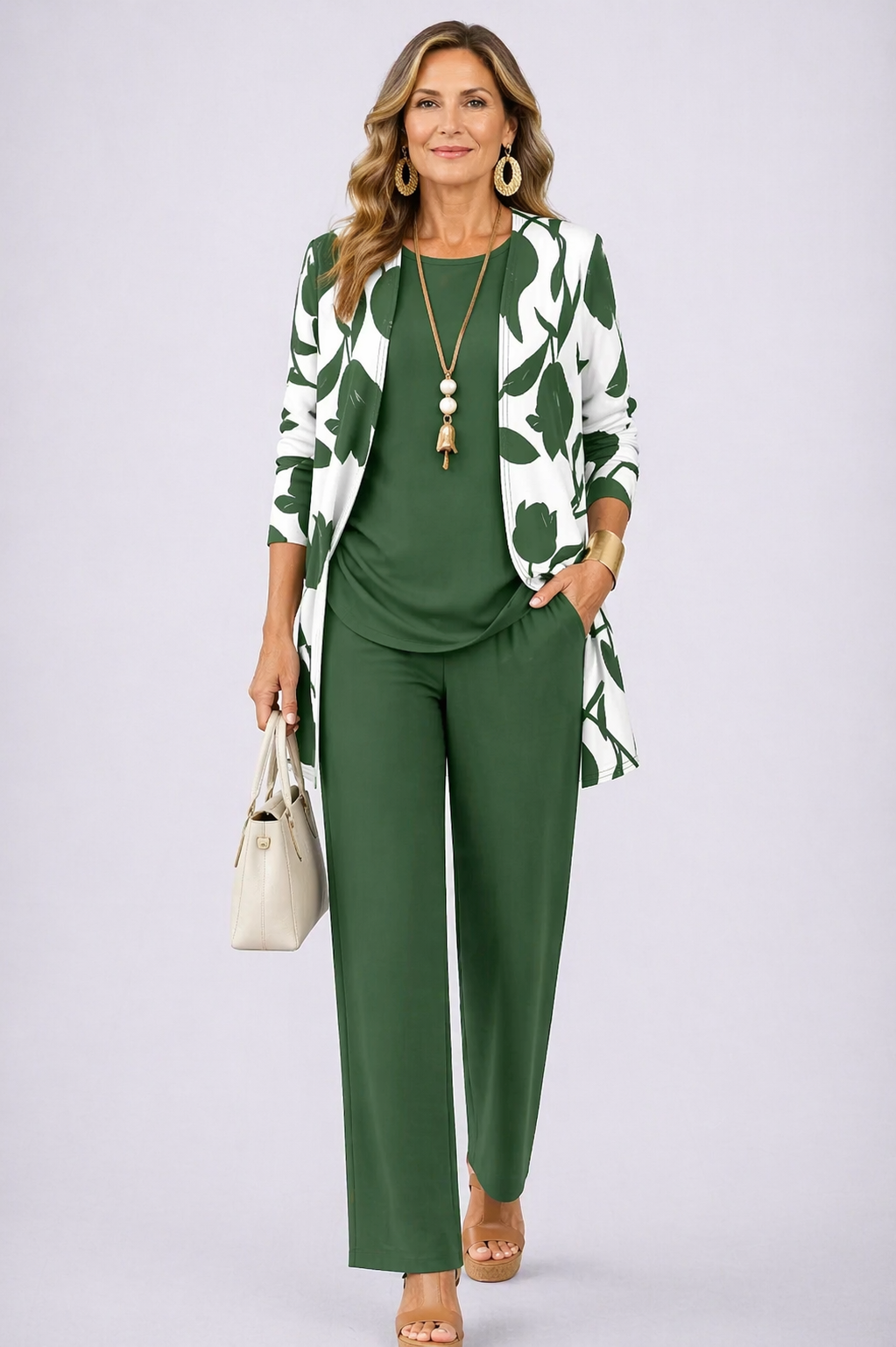 Demeter™ Three-Piece Cardigan Set