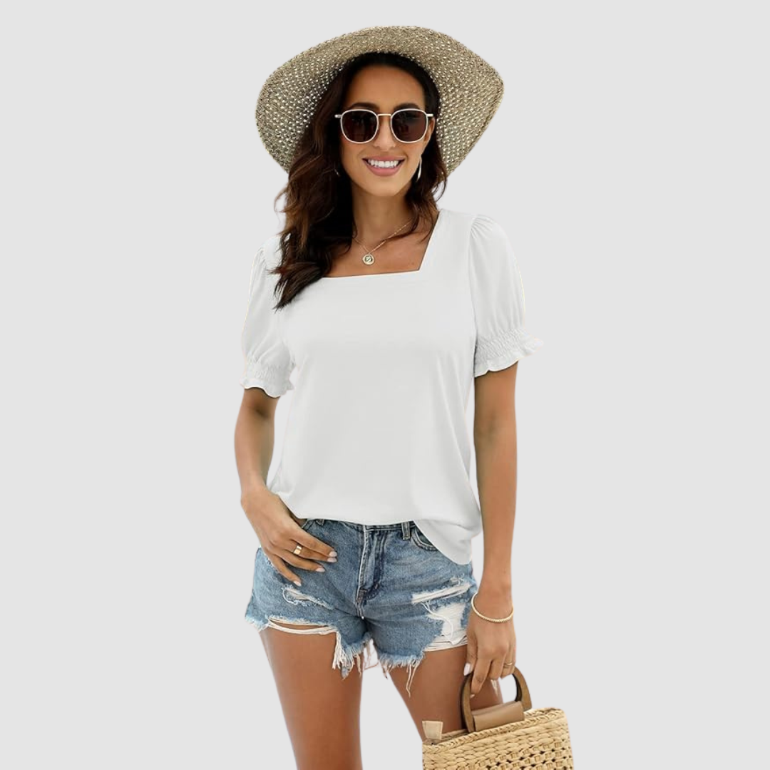 Justina™ Square Neck Top