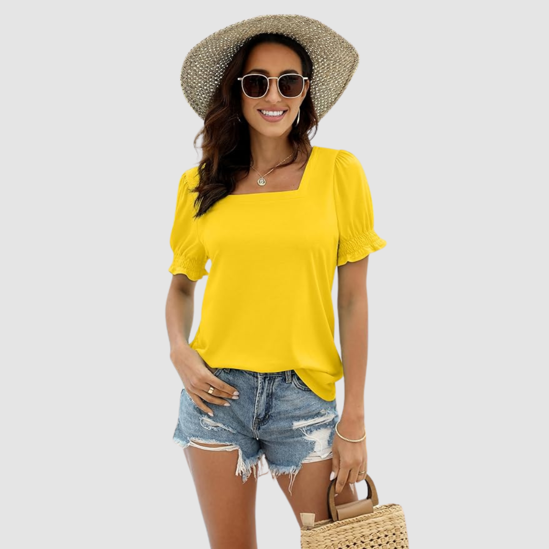 Justina™ Square Neck Top